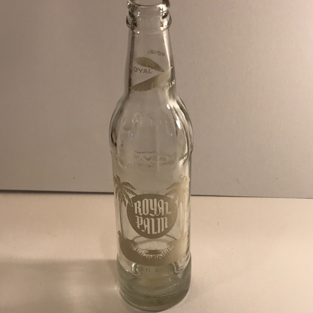 Royal palm vintage soda bottle